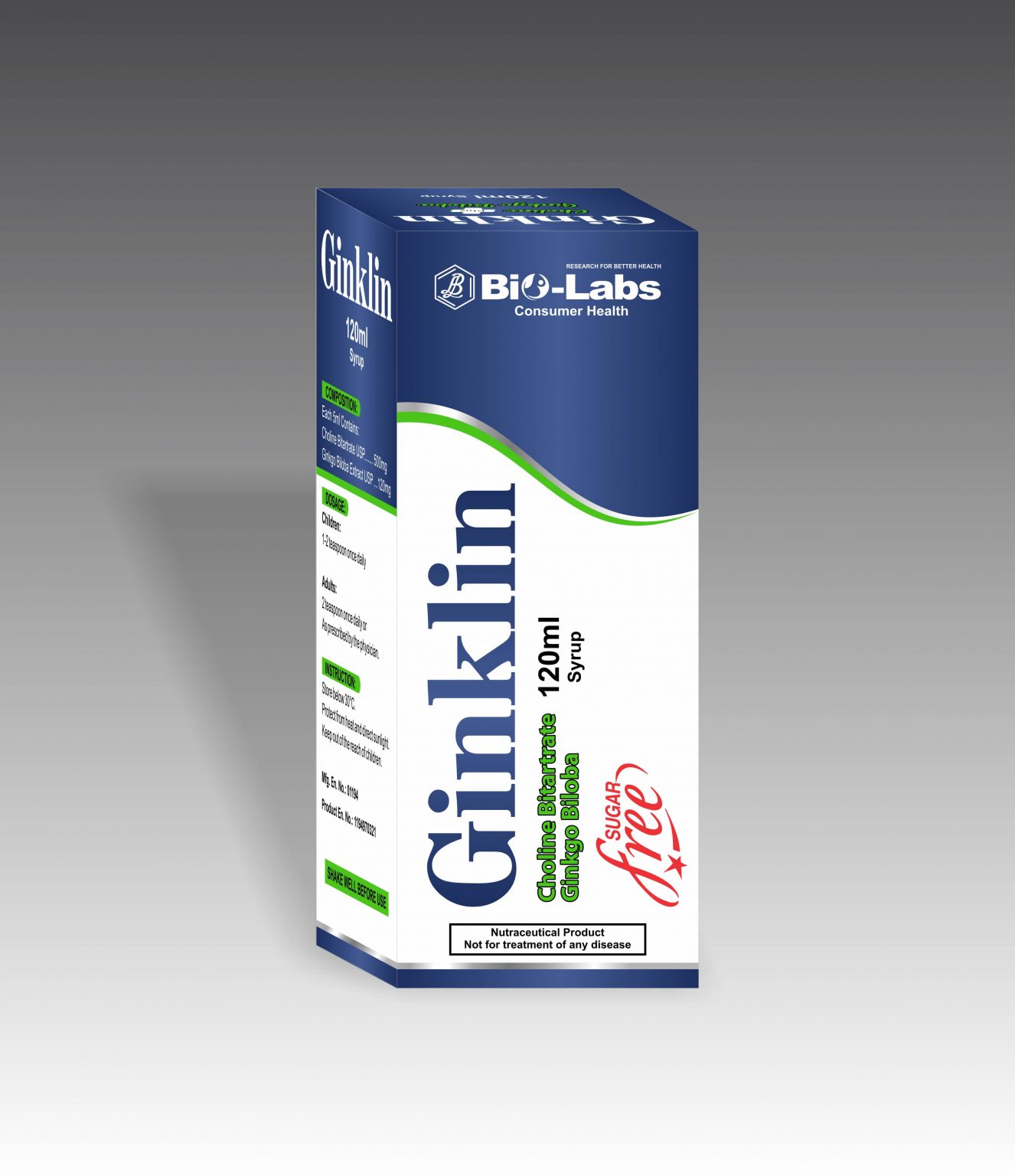 GINKLIN SYRUP BioLabs