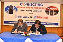 Bio-Labs Signed MoU with D-Watson Group of Pharmacies to Promote Community Pharmacy